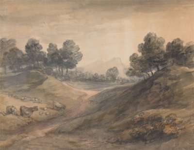 Paysage et bétail - Thomas Gainsborough